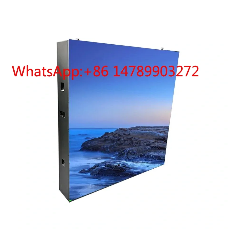 

IP65 Waterproof Iron Cabinet High Brightness Outdoor LED Advertising Display Screen