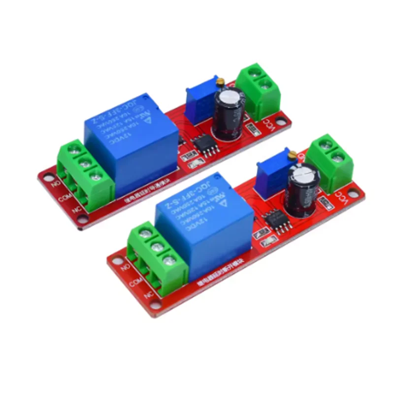 تيار مستمر 5 فولت 12 فولت تأخير الوقت التتابع NE555 الوقت التتابع درع توقيت التتابع الموقت التحكم التبديل مرحلات السيارة نبض الجيل دورة العمل 10S