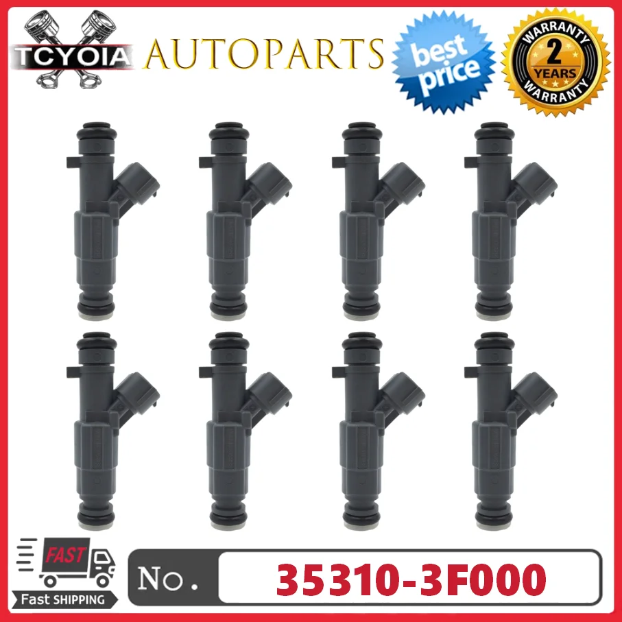 

8pcs/lot Fuel Injectors 35310-3F000 353103F000 For Hyundai Genesis KIA Borrego 2009-2011 4.6L V8
