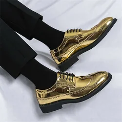 Elegance Gentlemen Men Dressing Shoes Sneakers Green White Dress Shoes Mens Sports Chassure Loffers Famous Brands Bity