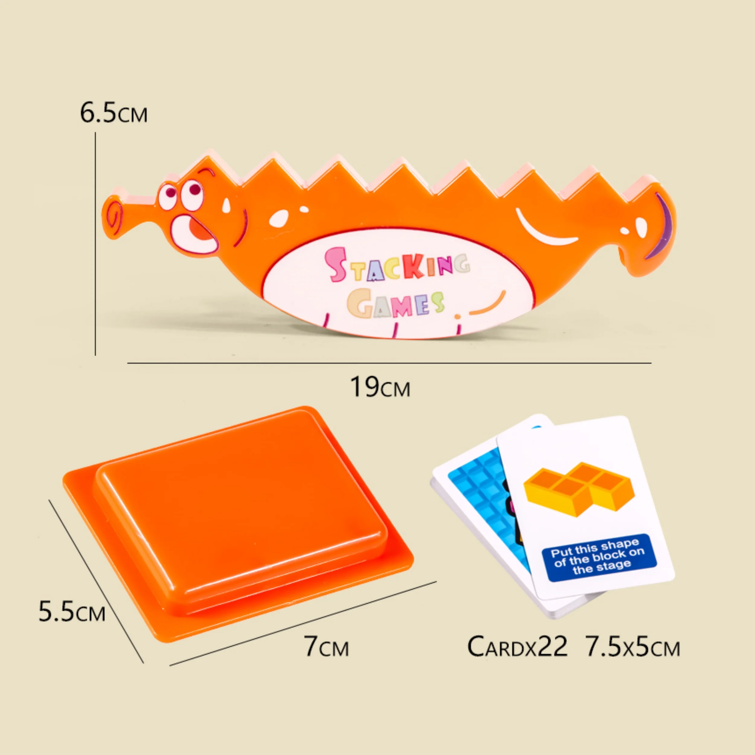 Strategie stapelspel-blok bordspel voor jongeren, leuk bordspel voor meerdere spelers voor familie, feest, reizen, creatief spelen. Geschenken