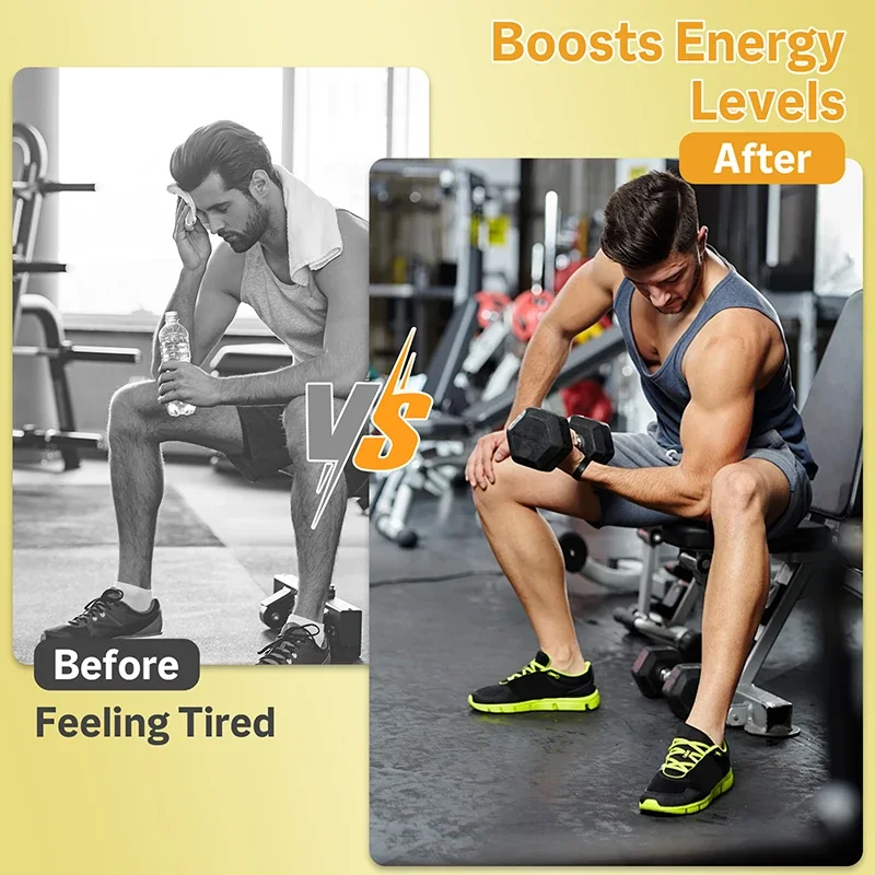 Ashwagandha, Shilajit, Rhodiola, Ginseng Capsules - Improves Energy and Endurance, Increase Muscle Mass, Help Healthy Deep Sleep