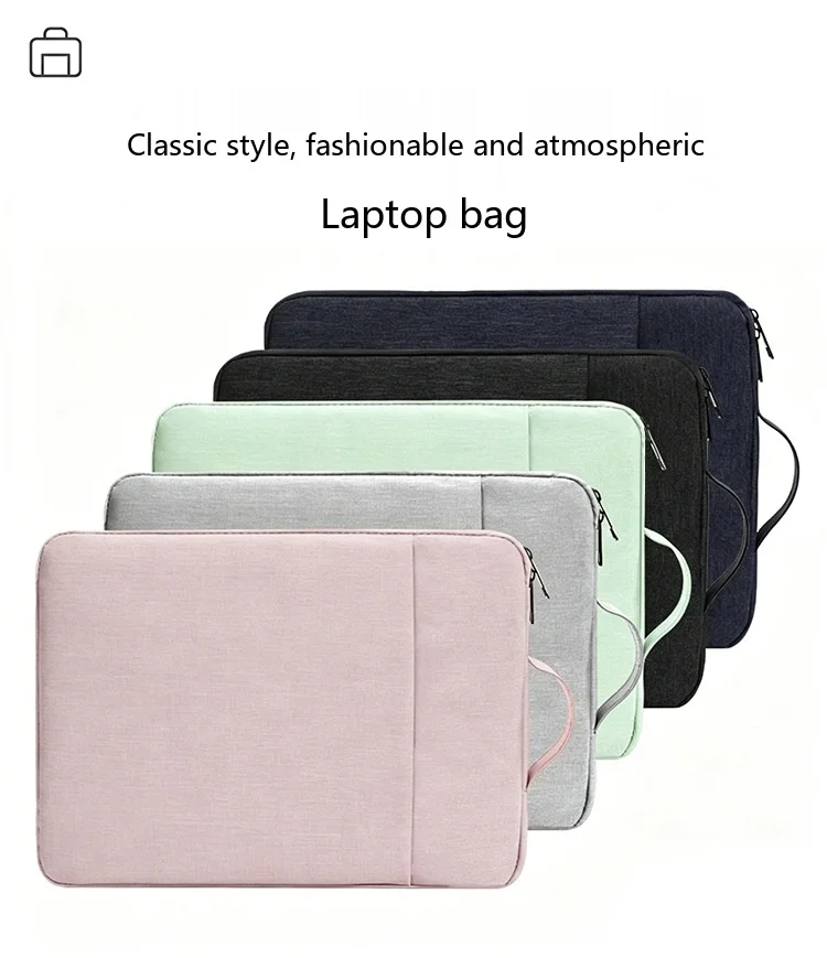 Multi-Size Oxford Tablet-Hülle 11-15,6 Zoll Schutztasche für iPad mit Plüschfutter – Detail 8