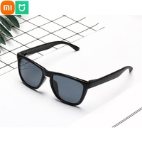 Xiaomi Mijia Classic Square Sunglasses TAC Polarized Lenses Sunglasses One-Piece Nose Pad Design Retro Light Frame Screwless