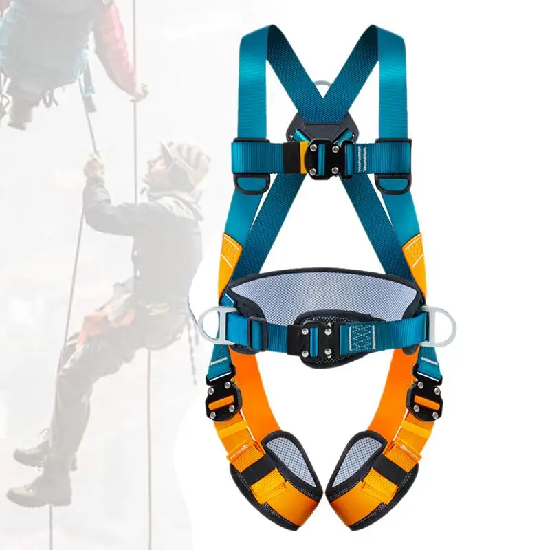 Mountaineering Rock Climbing Rappelling Harness Half Body Climbing Harness Waist Safety Harness for Mountaineering Rock Climbing