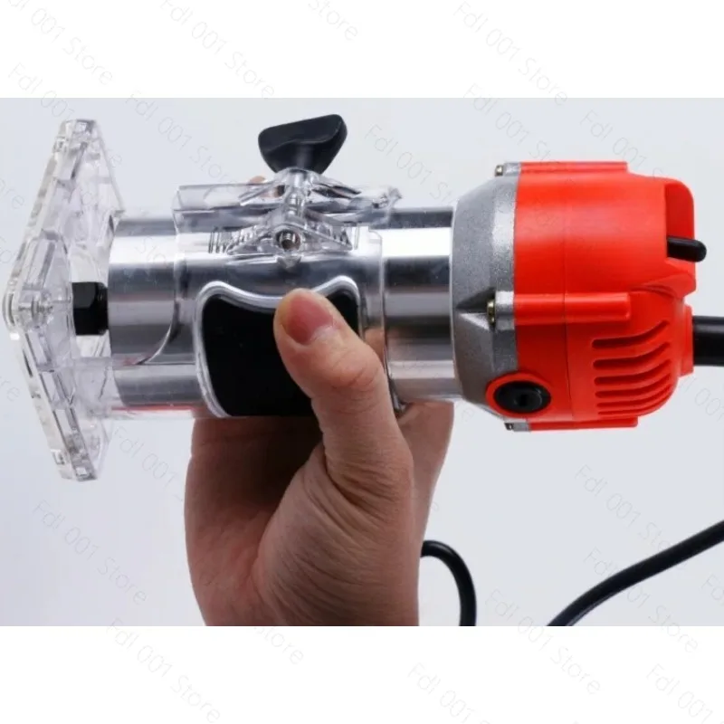 RUTI 2000W Electric Trimmer Wood Milling Cordless Trimmer Rechargeable Trimming Machine Brushless Slotting Tool