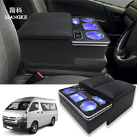Dedicated for Toyota Hiace 200 Series Van DX Armrest Regius Ace Console Box Center Console Drink Table Car Storage Box