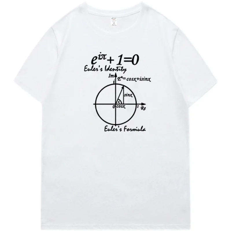 Summer men s T-shirt science mathematics short-sleeved mathematics is very simple and interesting teacher student casual T-shirt