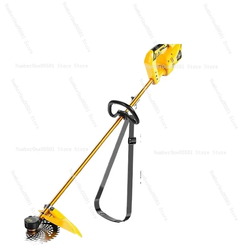 

2-in-1 Electric Cordless Grass Trimmer & Cultivator - Brushless Lawn Mower with Soil Loosening Tool