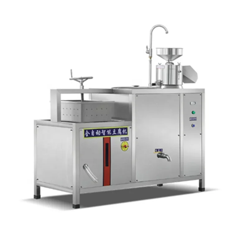 Soya Milk Tofu Machine Automatic Tofu Maker Soya Milk Making Machine Bean Product Processing Machinery for Sale