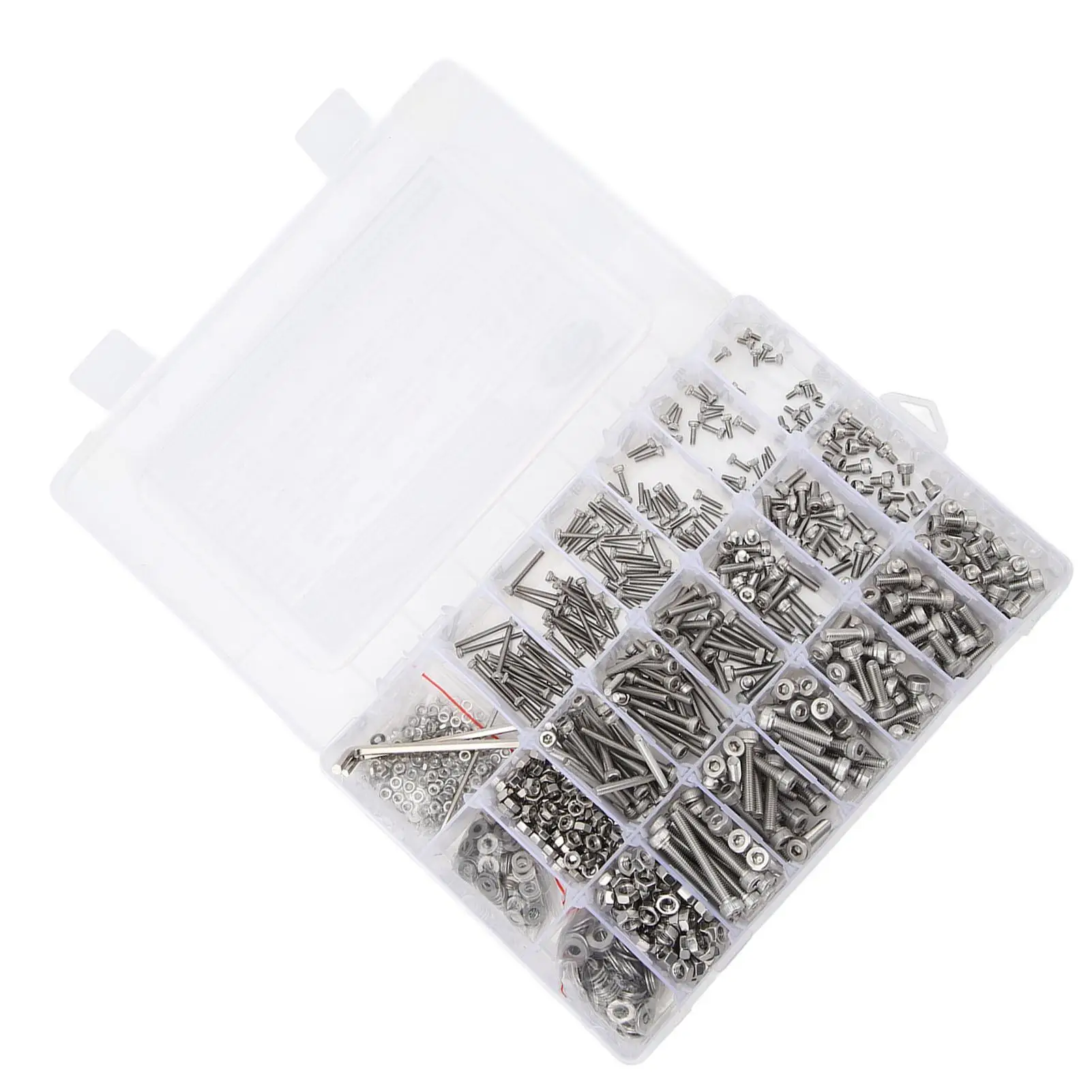 Lightweight Hex Socket Button Head Screws - Rust Resistant, Weak Magnetic, Ideal for Home Appliances