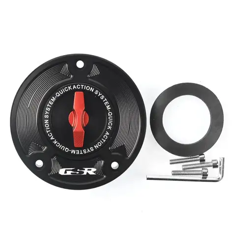 सुजुकी GSR600 2006-2019 GSR750 2010-2019 GSR600 2008 2009 2010 2011 2012 2013 के लिए बिना चाबी वाली मोटरसाइकिल ईंधन गैस टैंक कैप कवर 10 best sales सुजुकी 1200 बैंडिट पार्ट्स - №1