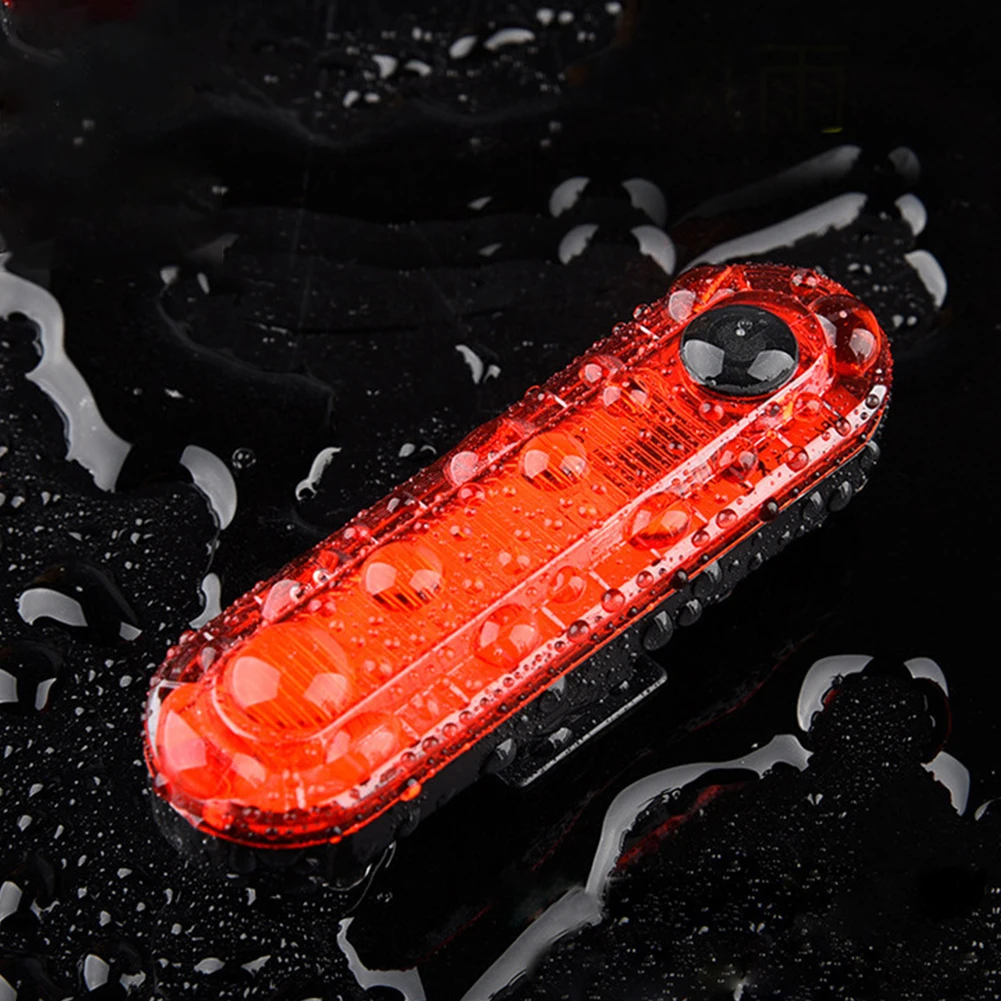 أضواء الدراجة الأمامية والخلفية أضواء الدراجة الأمامية 12 الخرز السوبر مشرق الدراجة الخفيفة 360 درجة الدورية مع هونك لركوب الليل #3