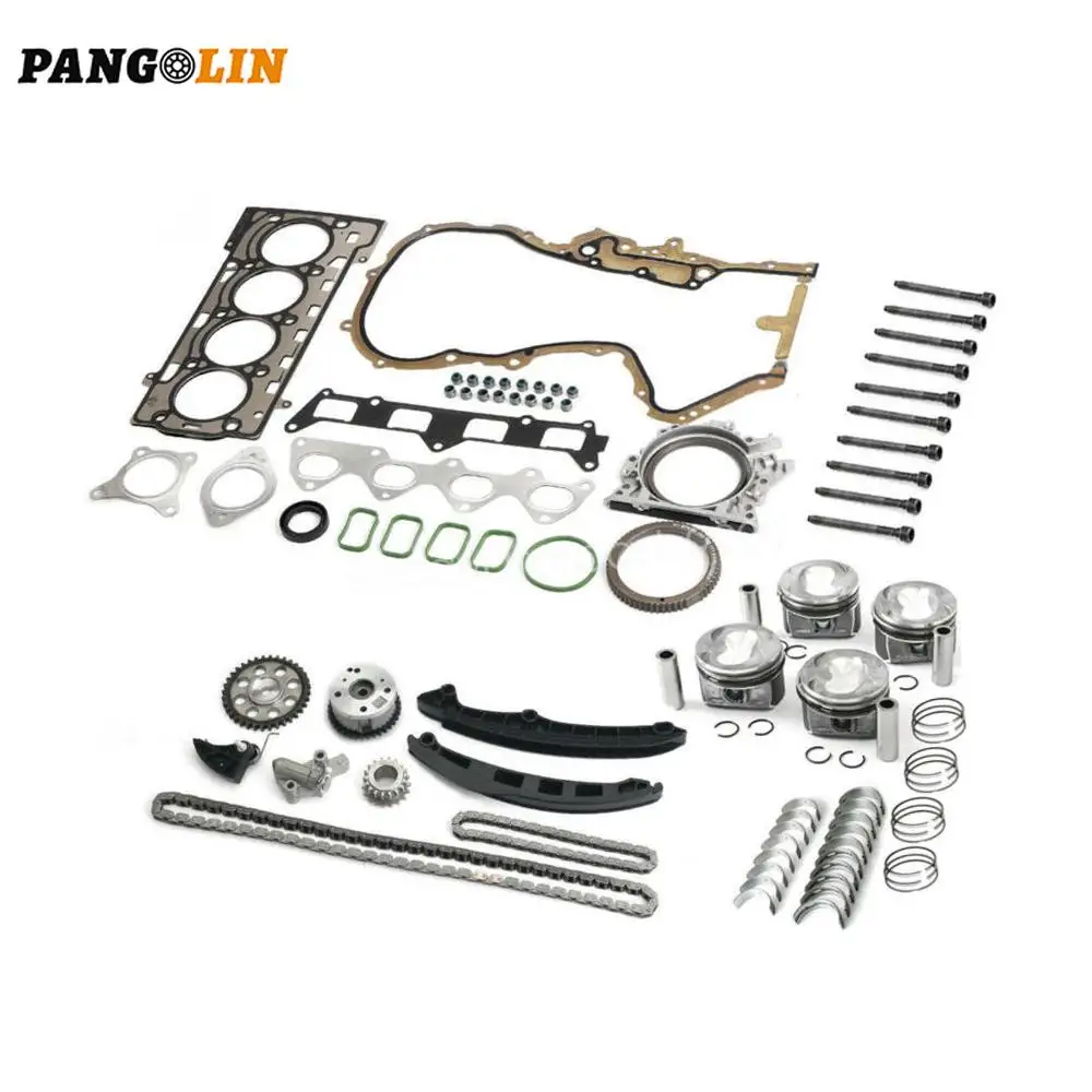 Engine Overhaul Rebuild Kit for VW Golf Passat CC Touran Audi A1 Skoda Fabia Seat Alhambra Ibiza 1.4 TSI EA111 Turbocharged