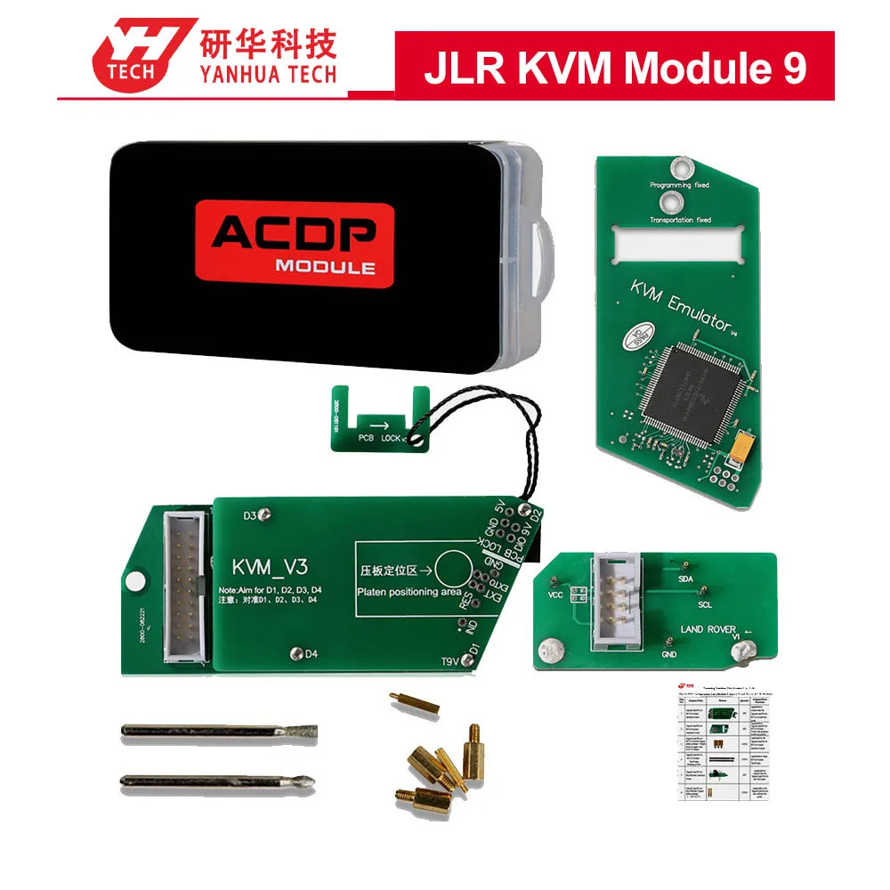 

Yanhua Mini ACDP Module 9 for Jaguar/Land Rover KVM Module Support Adding key & All Key Lost and Key Refresh with License A700