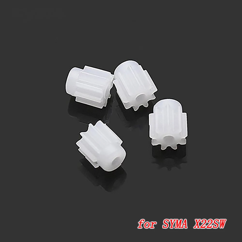 Kit de piezas de repuesto de 9 dientes para Dron SYMA X22SW RC Quadcopter, accesorio de pieza de engranaje de Motor, 4 Uds.