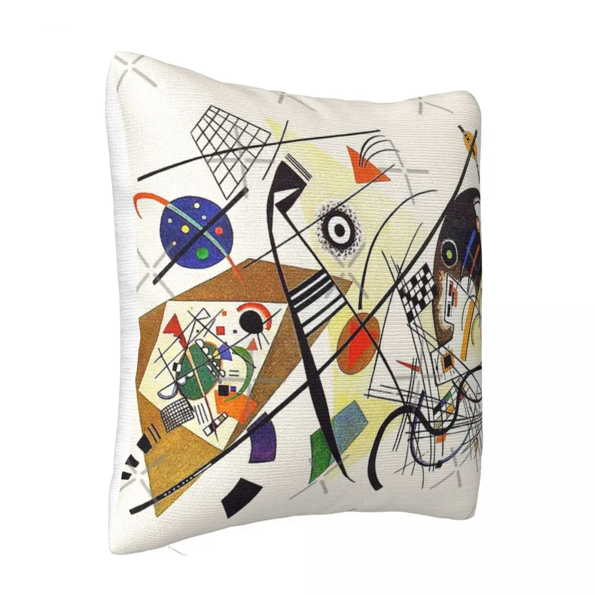 Hd Transverse Lines 1923 By Wassily Headboards Pillowcase 40X40 Cushion Cover 45X45 Pillow Case Pillow Cover