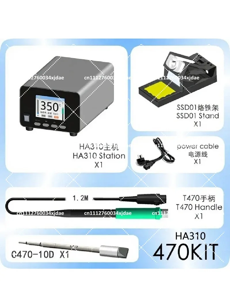 350W Linear Transformer Constant Temperature Soldering Station 110V/220V with C470-10D Soldering Iron Tip