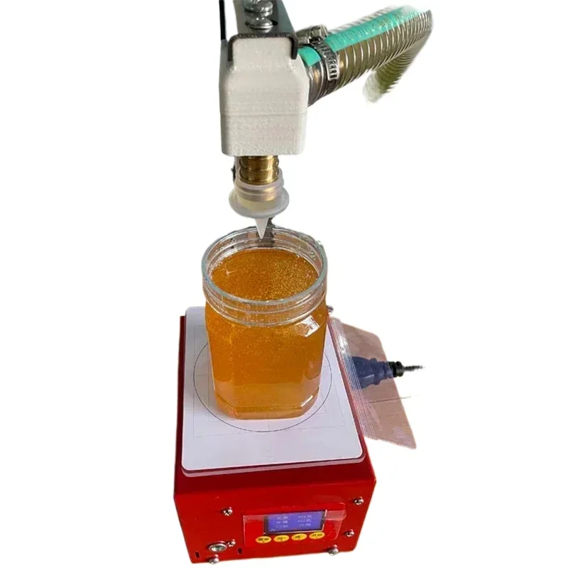 Commercial Paste Honey Filling Machine Gear Pump Weighing Type Viscous Liquid Automatic Filler 3kg 5kg