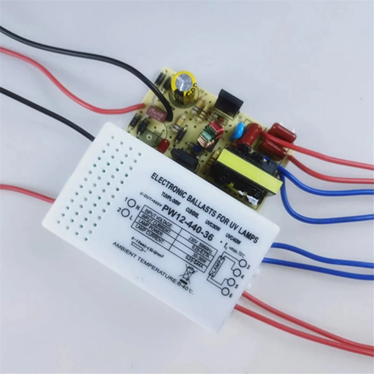 Reattori elettronici Reattori elettronici 30-36W Alimentatore elettronico universale 220V per lampada UV G23 G10q G5