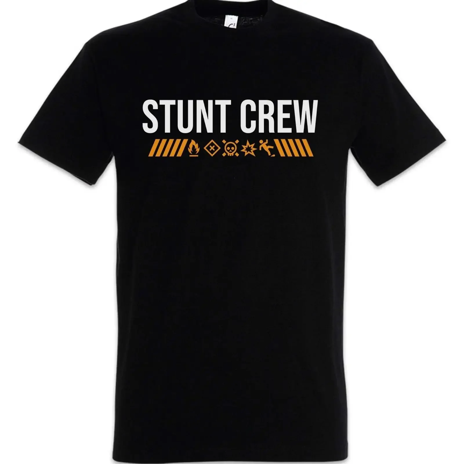 Stunt Crew T Shirt Scientist Stuntman Fun Professor Nerd Teacher Science Chemist vintage Washed homme graphic Slightly fashion