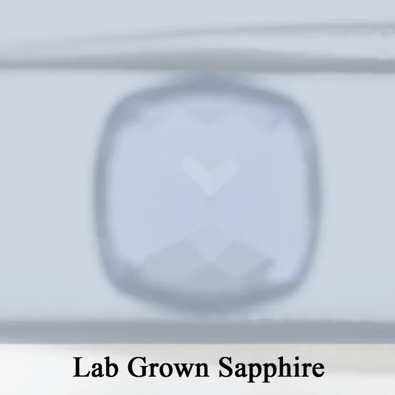 

Lab Grown Sapphire Cornflower Color Square Cushion Shape VVS1 Gemstone Beads for Jewelry Making Rings Selectable AGL Certificate