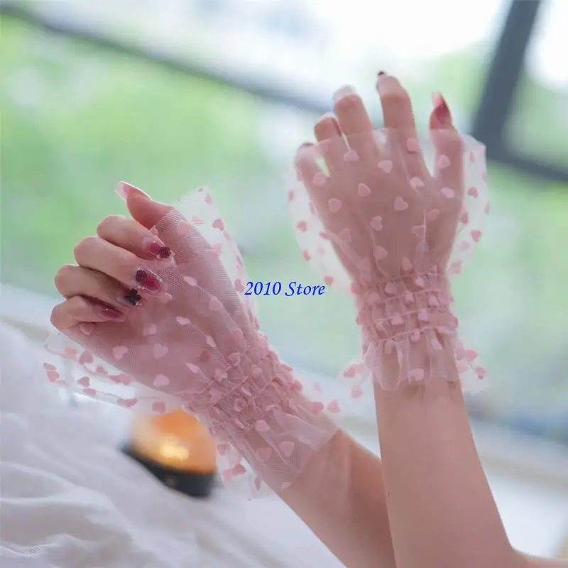 

F3MF модные чехлы для рукава для ручного моделирования дышащих ногтей фото реквизит