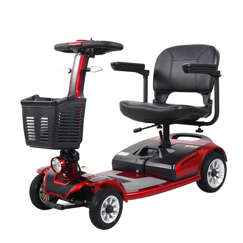 CE Certified 250w High Quality Cheap Electric Wheelchair Adult Senior Disabled Scooter Four Wheel Electric Scooter