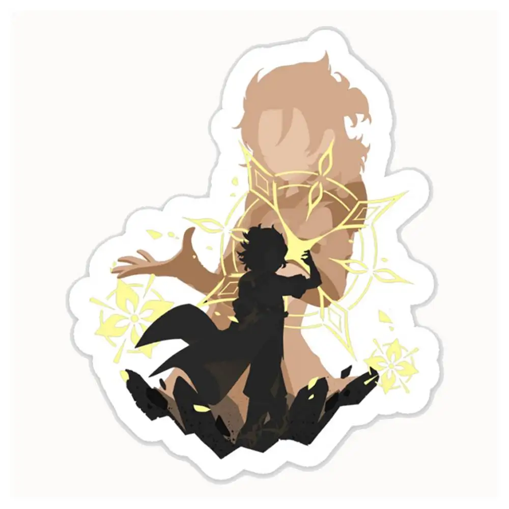 Albedo Genshin Impact Waterproof Stickers For Decorating Car Windows Motorcycles And Computers.