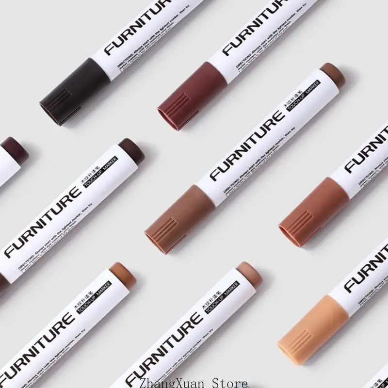 12 Colors Repair Markers Touch Up Quick Fix For Scratches On Furniture Floors And Doors Waterproof 3XUF