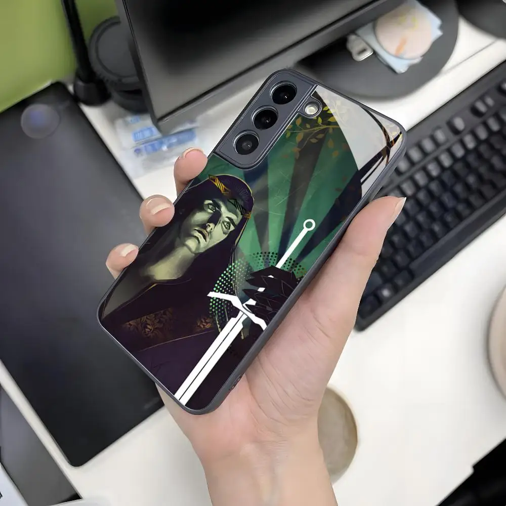 Coque de téléphone Dragon Age Inquisition, étui en verre magnétique pour Samsung S25 S24 S23 S22 S20 Fe S21 Note20 Ultra Plus Fe