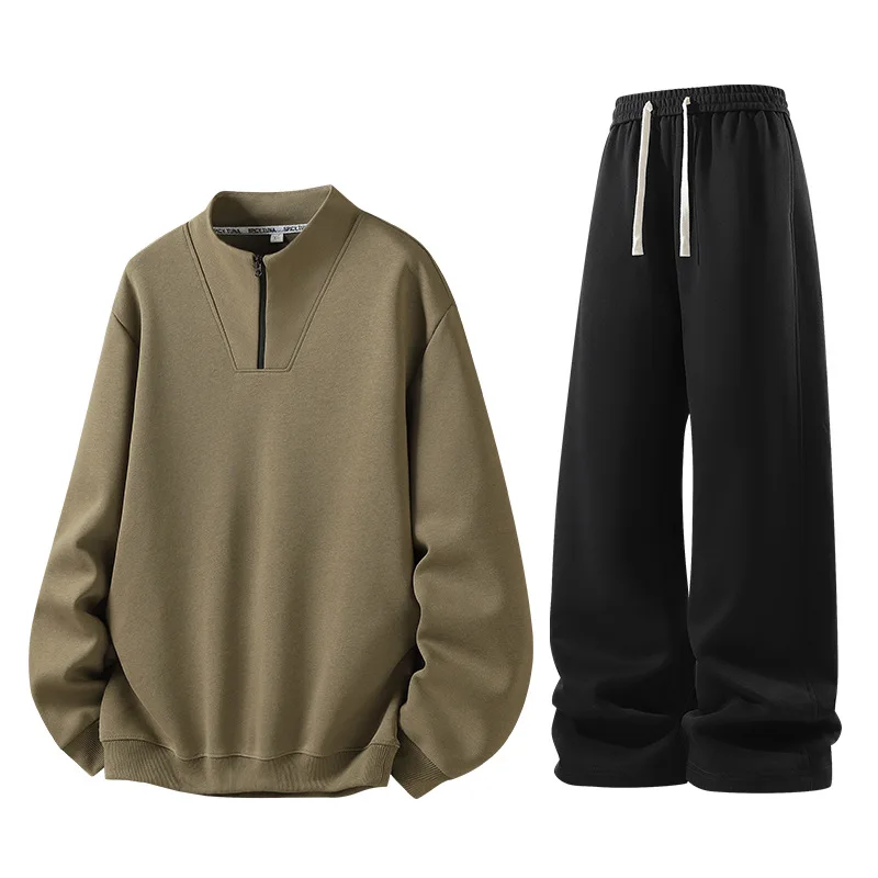 Executive Collection 2026 Spring Men Running Sets Men Running Clothing Breathable Track Suits For Plus Size Men Seasonal Jogging