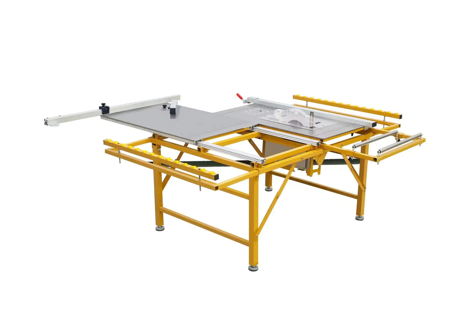 CX multifunctional workbench mechanical push-pull folding guide dust-free, table saw
