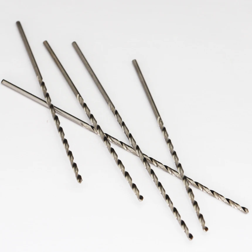 2mm 2.1mm 2.2mm 2.3mm 85mm 90mm 120mm Extra Long Plastic Metal Wood AL High Speed Steel HSS Straight Shank Twist Drill Bit