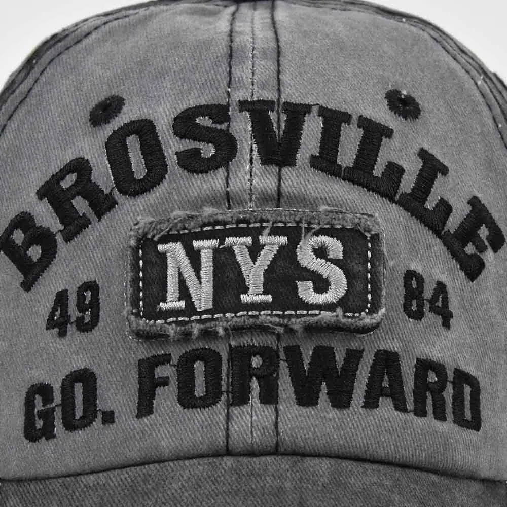 Unisex Vintage Baseball Cap Unstructured Baseball Hat Washed Distressed Adjustable Embroidery Dad Hat Golf Cap Hat