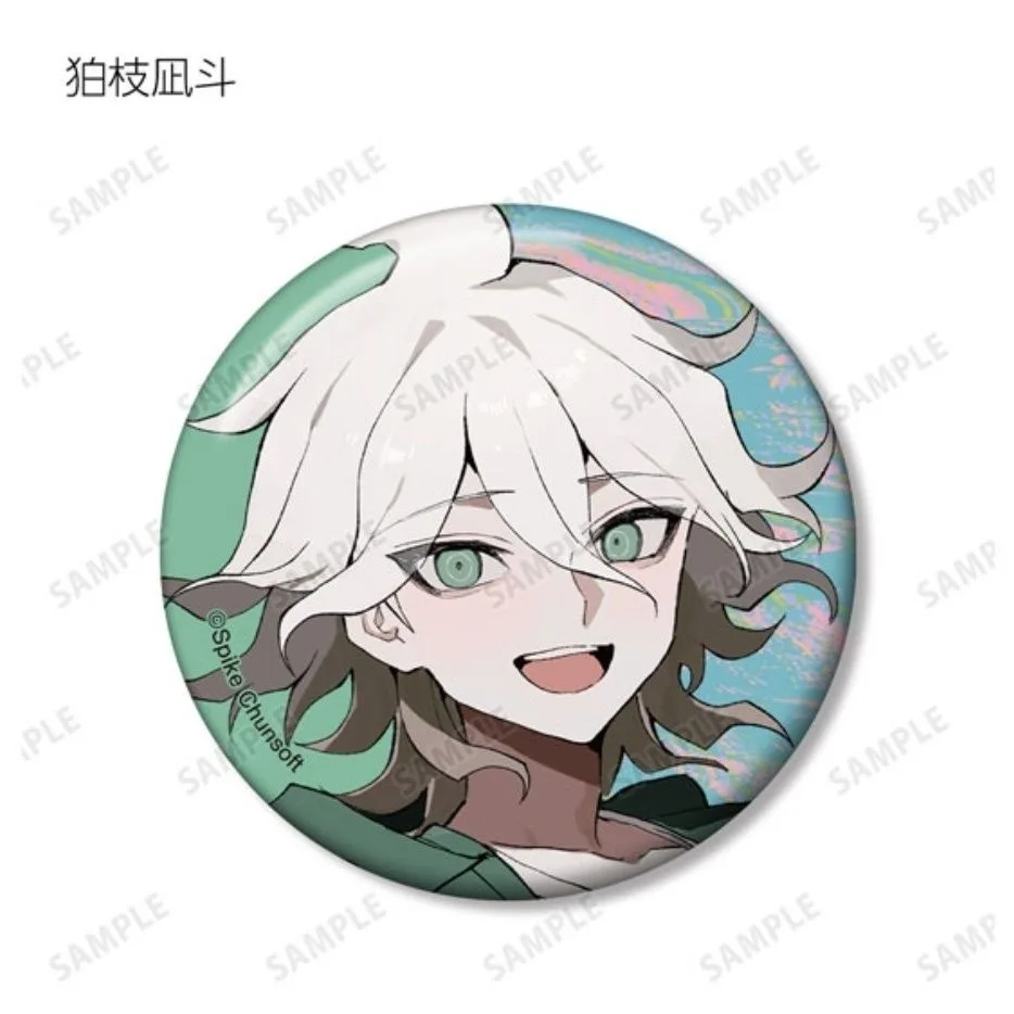 Danganronpa Komaeda Nagito Saihara Shuichi Akamatsu Kaede Brooch Clothing Bag Lapel Pin Souvenir Soft Button DecorativeHat Badge