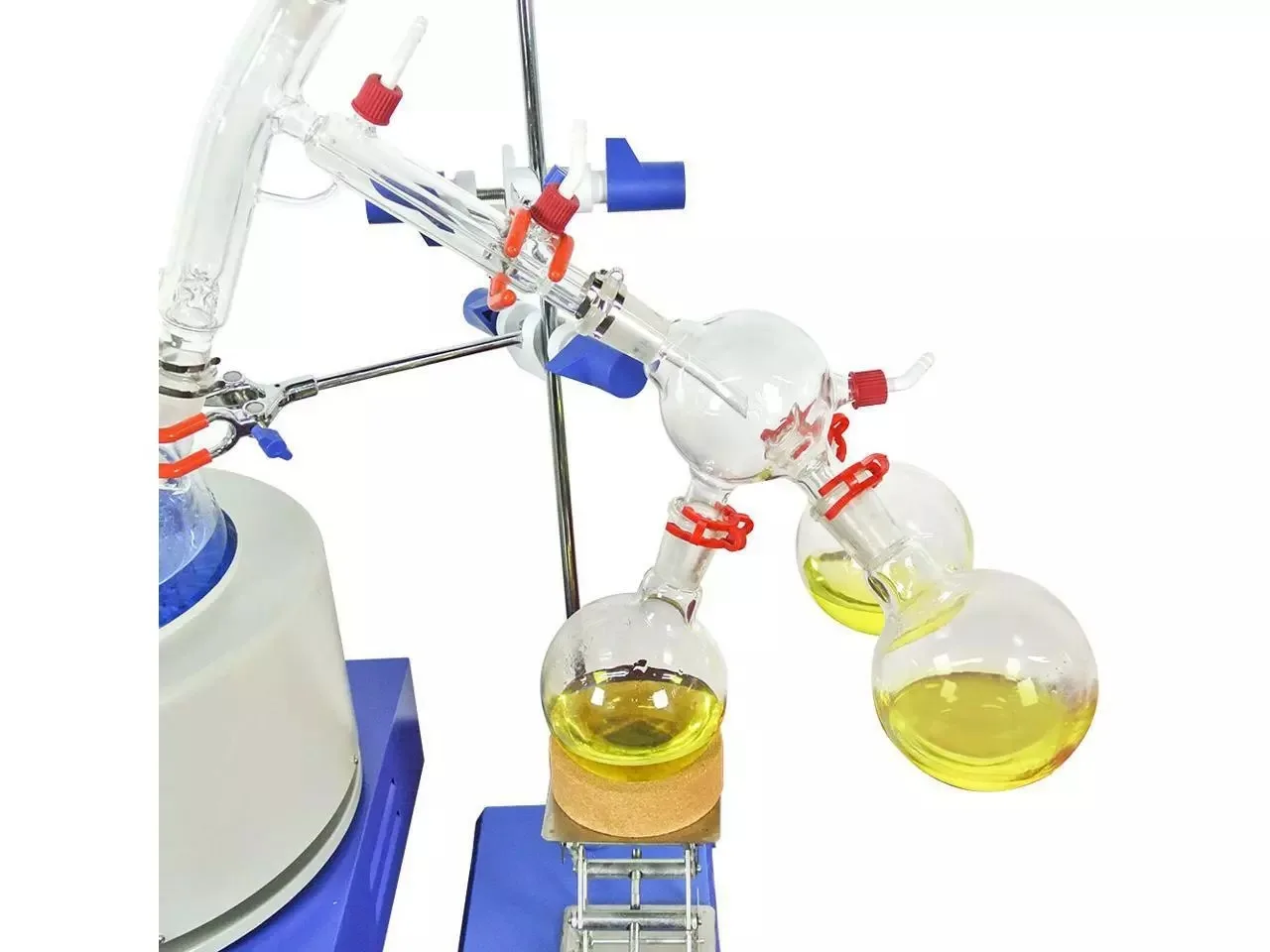 2L Short Path Distillation Kit with Cooling Chiller, Heating Mantle, Vacuum Pump