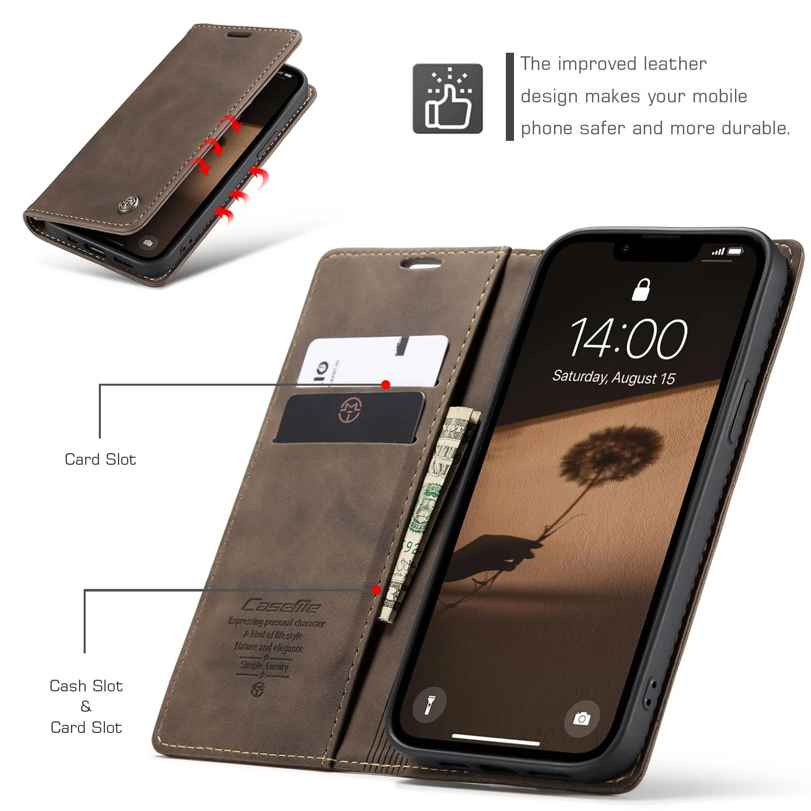 Thumbnail 2 - #44 New Wallet Style Phone Case Arrivals