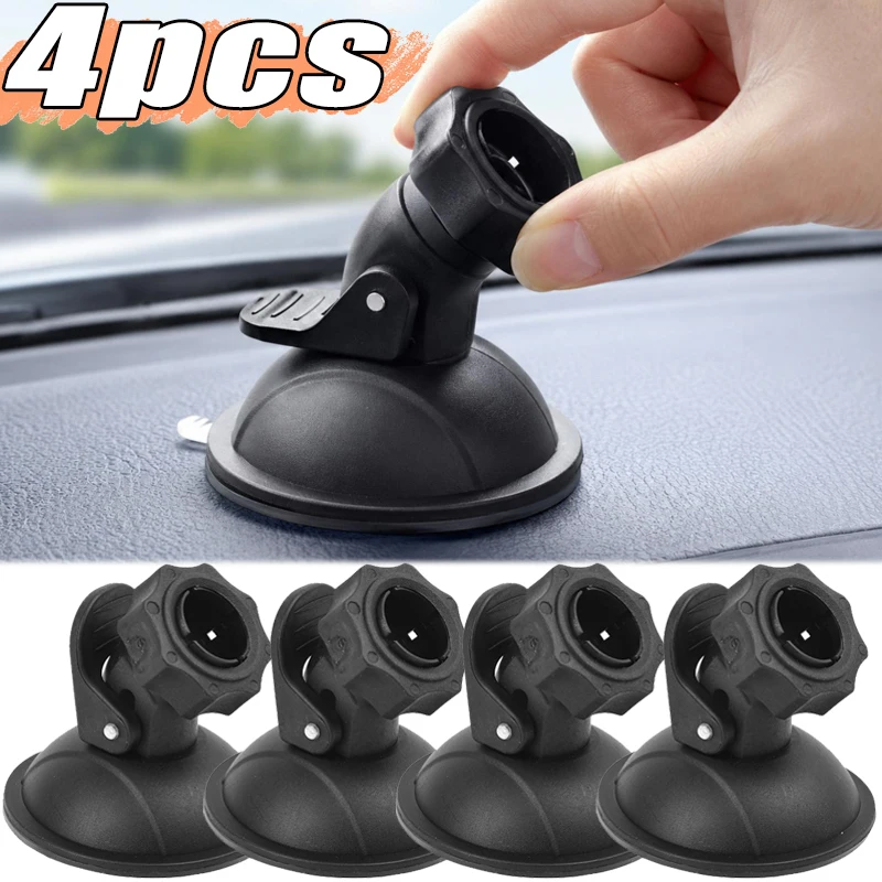 Car Dashboard Windshield Bracket Vehicle Suction Cup Mount Rotatable Ball Head Adapter Universal for Dash Cam GPS Navigator