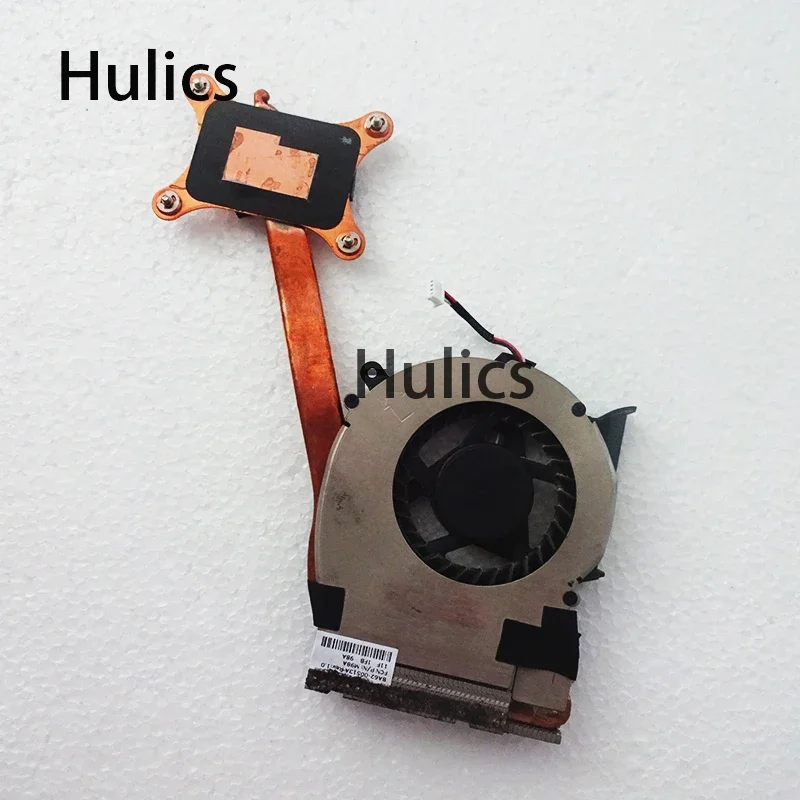 Hulics تستخدم وحدة المعالجة المركزية للكمبيوتر المحمول مروحة تبريد المبرد لسامسونج NP-R540 NP-R580 NP-R538 R540 R580 R538 BA62-00513A وحدة المعالجة المركزية