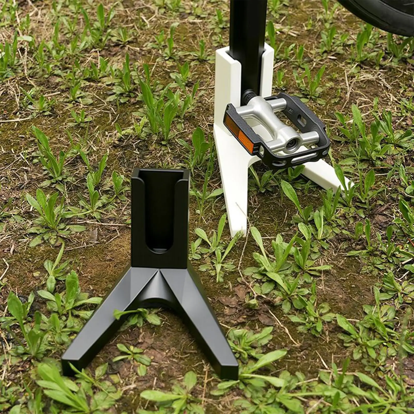Tragbarer Mountainbike-Ständer Stabiler Fahrradhalter Platzsparender Fahrradständer Outdoor-Rennrad-Stützhalter Zubehör