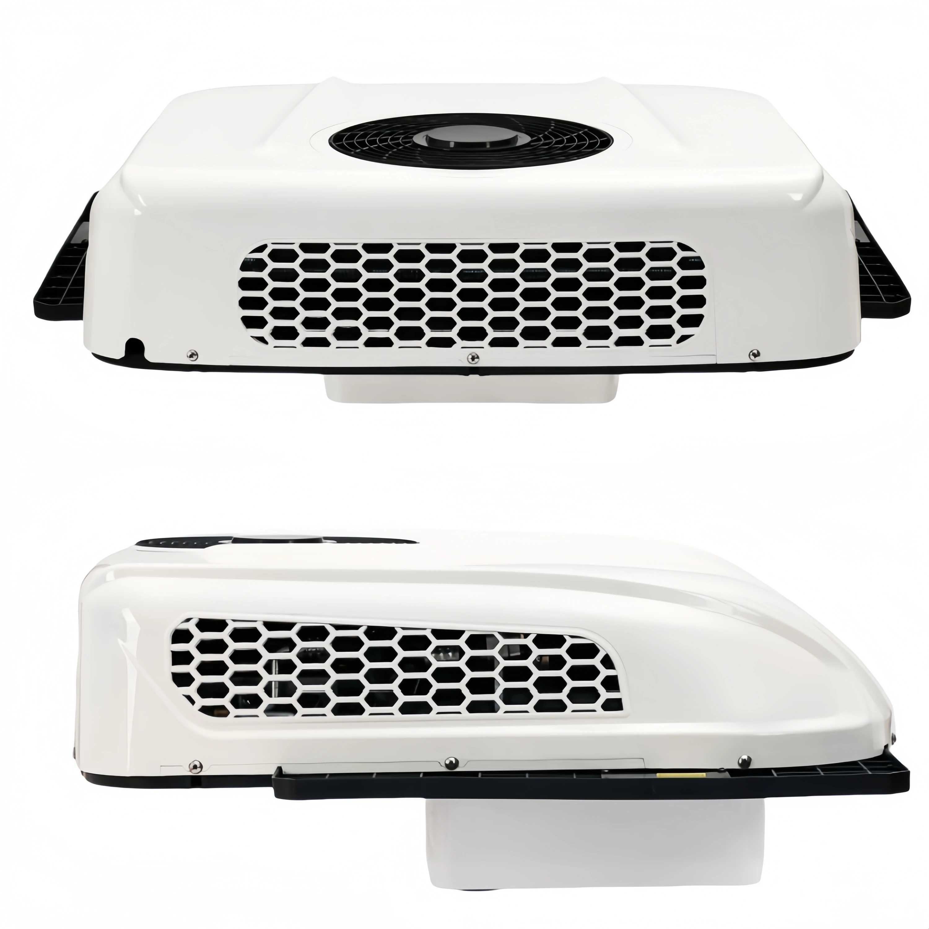Truck Rooftop  Air Conditioner 12/24 Volt Cabin Camper Car R134A Refrigerant 6200-7200BTU Parking Air Conditioner