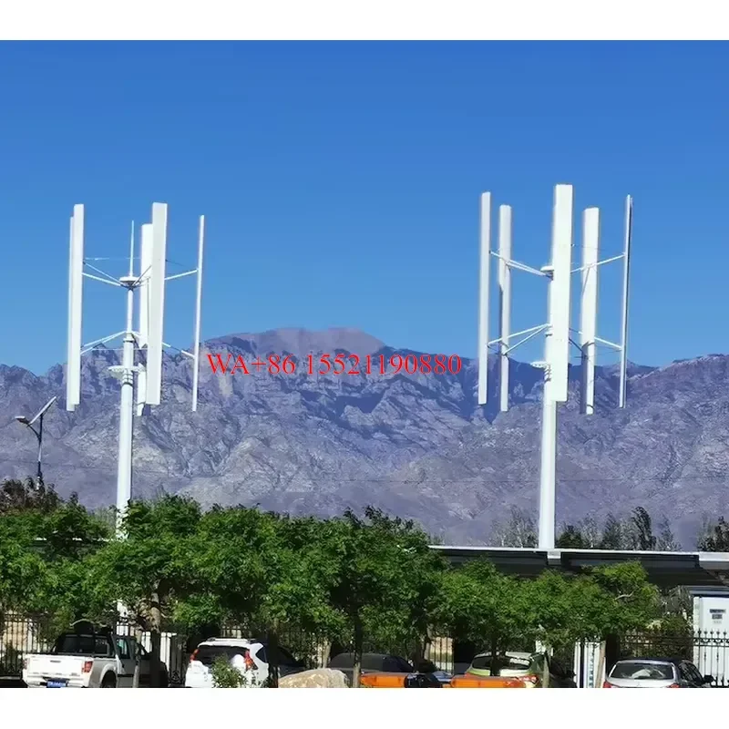 WMWMNU for On Grid Off Grid System Wind Solar System 10KW 120V Vertical Axis Wind Turbine Generator