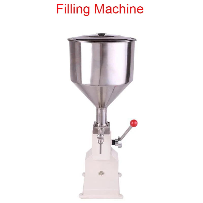 Manual Filling Machine A03 Water Sauce Cream Honey Liquid Quantitative Filling Machine Food Oil Bottle Filler