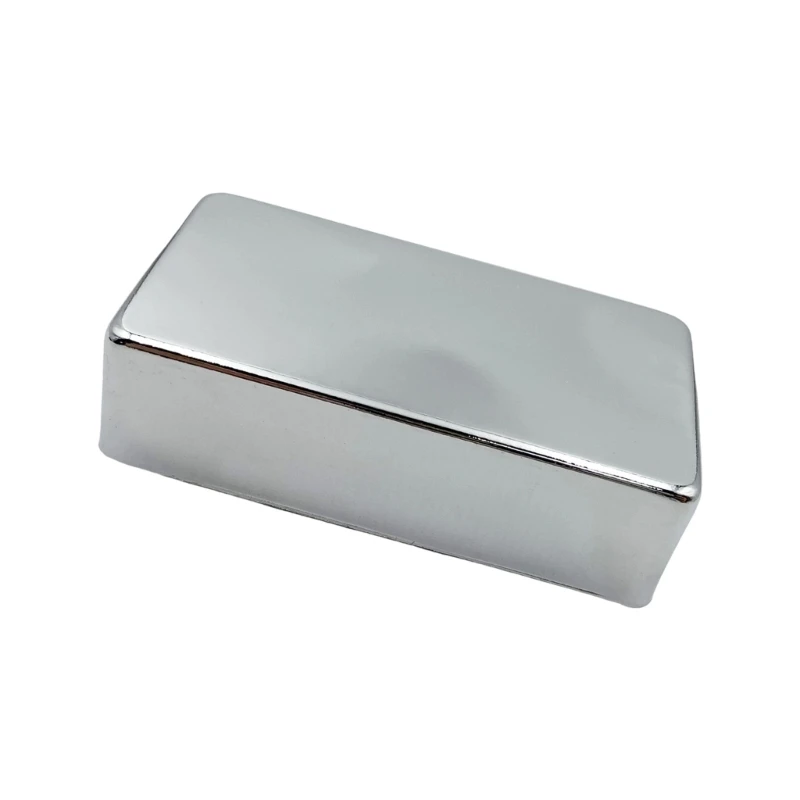 Anti Corrosion Electric Guitar Pickup Cover Brass Construction Fits Most Double Coil Models Noise Reduction Design