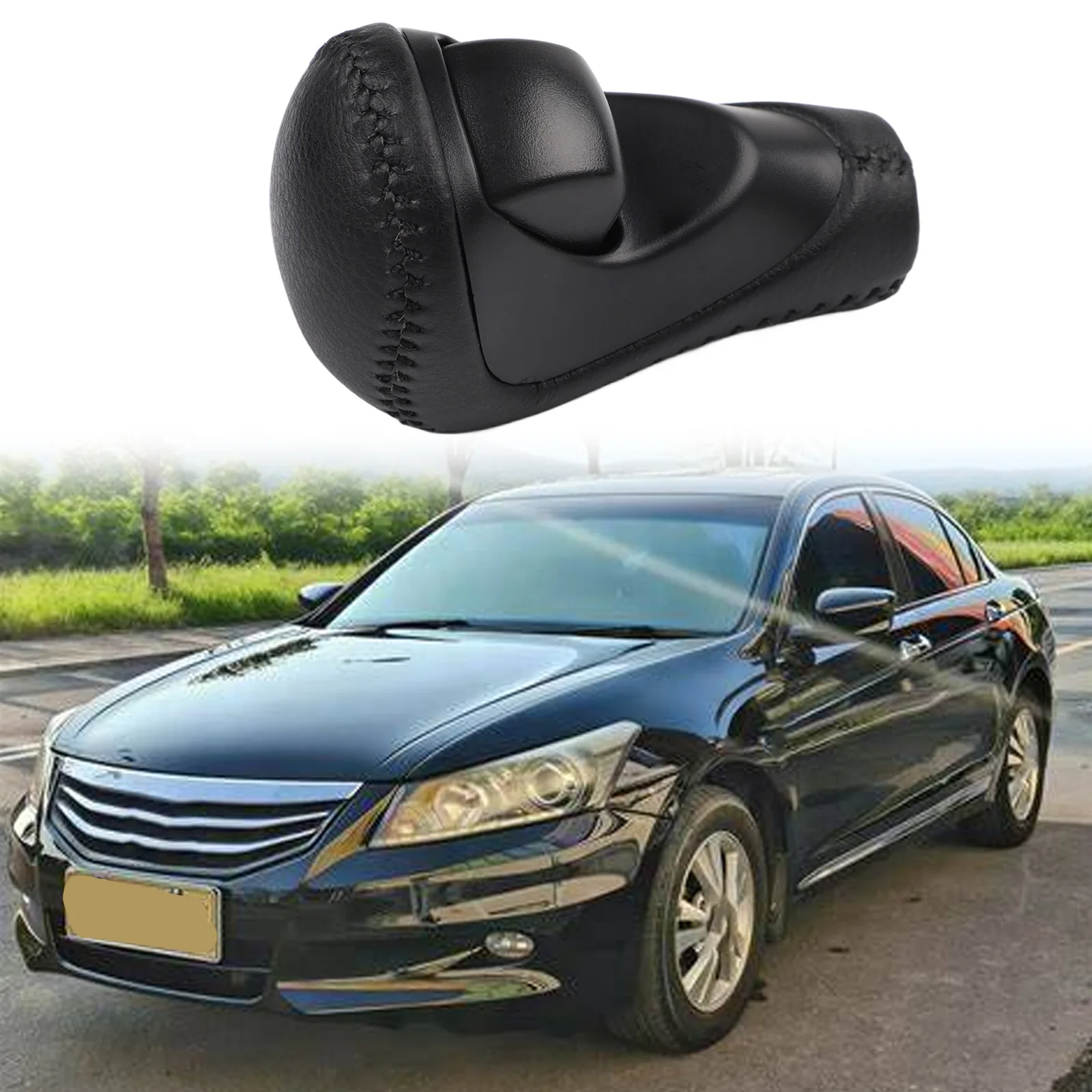Shift Lever Handle Designed for Honda For Accord 2008 to 2013 Compatible with Original Equipment 54130-TA5-A71ZC