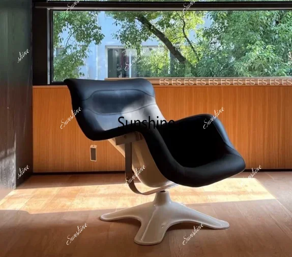 Italian creative art high back leisure space recliner T*