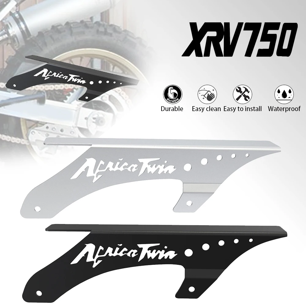 

For Honda XRV650 Africa Twin 1988 1989 XRV750 AfricaTwin XRV 650 750 AFRICA TWIN 1990-2004 03 Parts Chain Guard Cover Protector