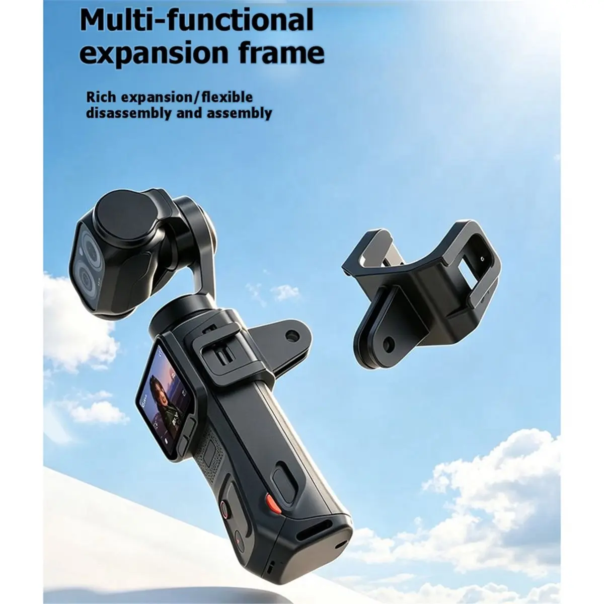 For Luna Ultra Multi-Function Expansion Frame with Quick Release Dual Cold Shoe Mount