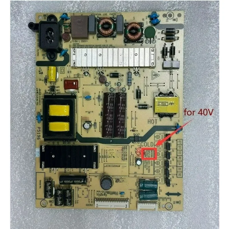 

For 40V Original power board 5835-L4L01D-W120 168P-L4L01D-W1/W2 L4L01D
